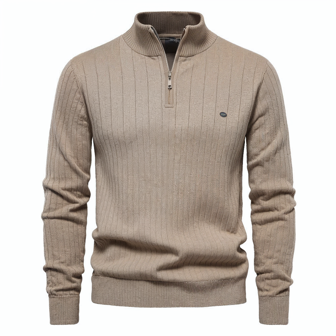 Justin™ | Premium Soft-Touch Half Zip