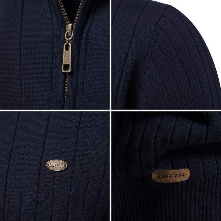 Justin™ | Premium Soft-Touch Half Zip