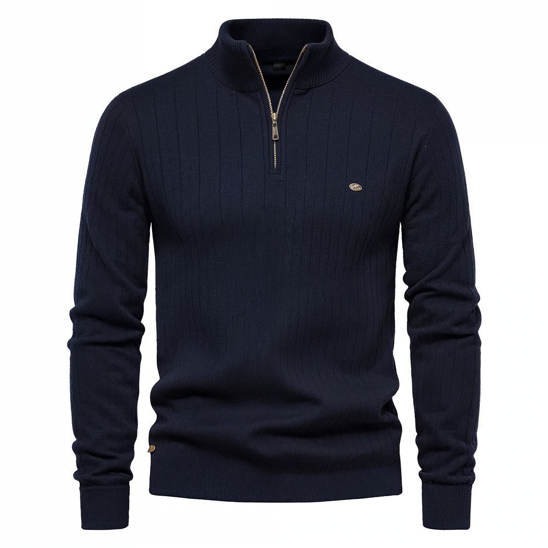 Justin™ | Premium Soft-Touch Half Zip