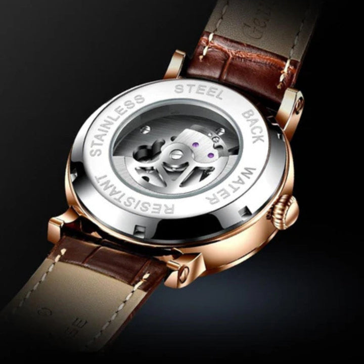 Valoty's Skeleton Mechanical Automatic Watch