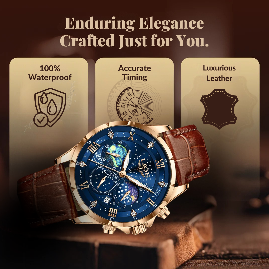 Valoty's Celestial Chronograph Wrist Watch