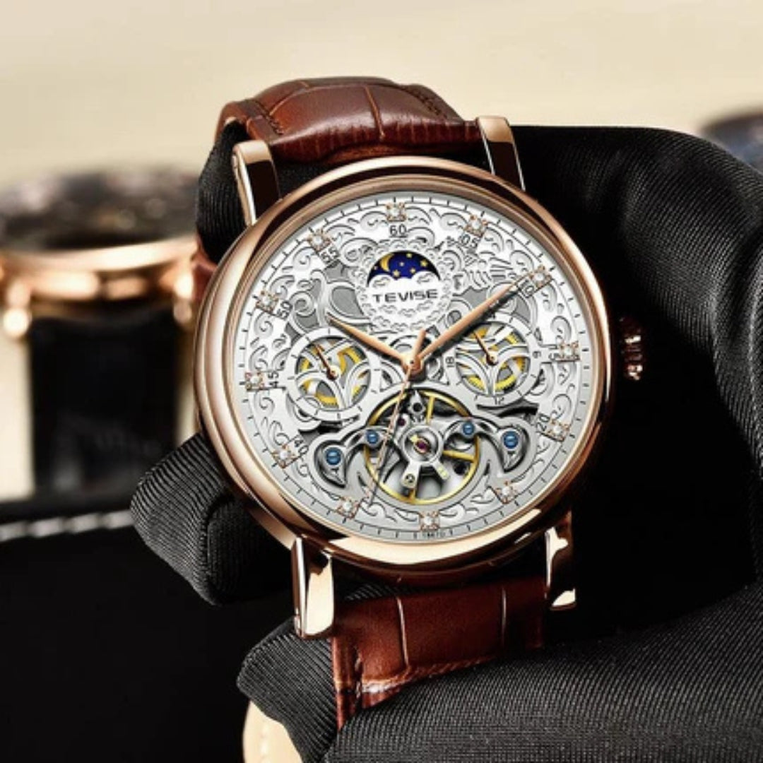 Valoty's Skeleton Mechanical Automatic Watch