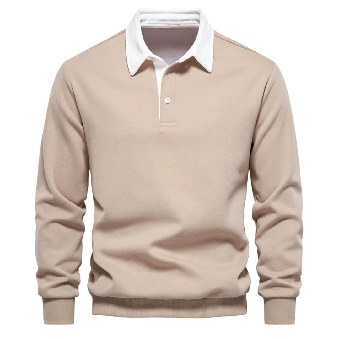 Wayne™ | Long-sleeved Polo Shirt