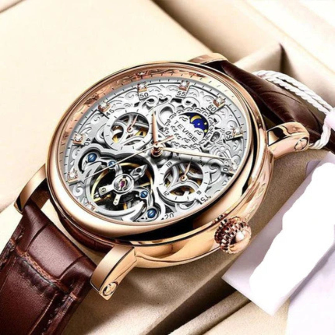 Valoty's Skeleton Mechanical Automatic Watch