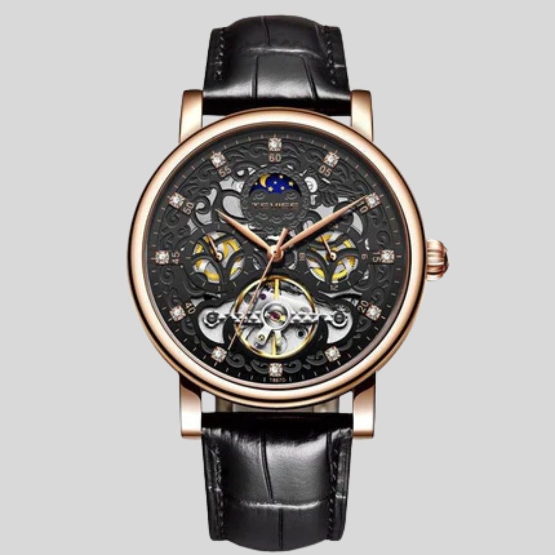 Valoty's Skeleton Mechanical Automatic Watch