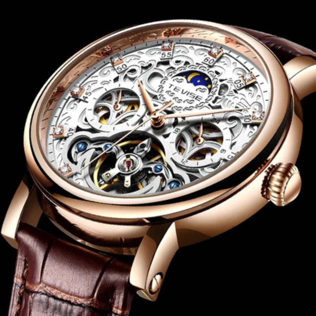 Valoty's Skeleton Mechanical Automatic Watch