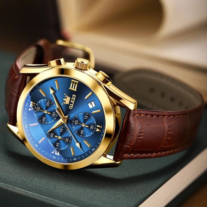 Valoty's Luminous Sporty Chronograph Wrist Watch