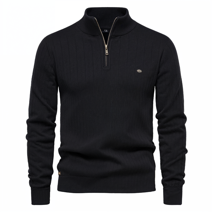 Justin™ | Premium Soft-Touch Half Zip