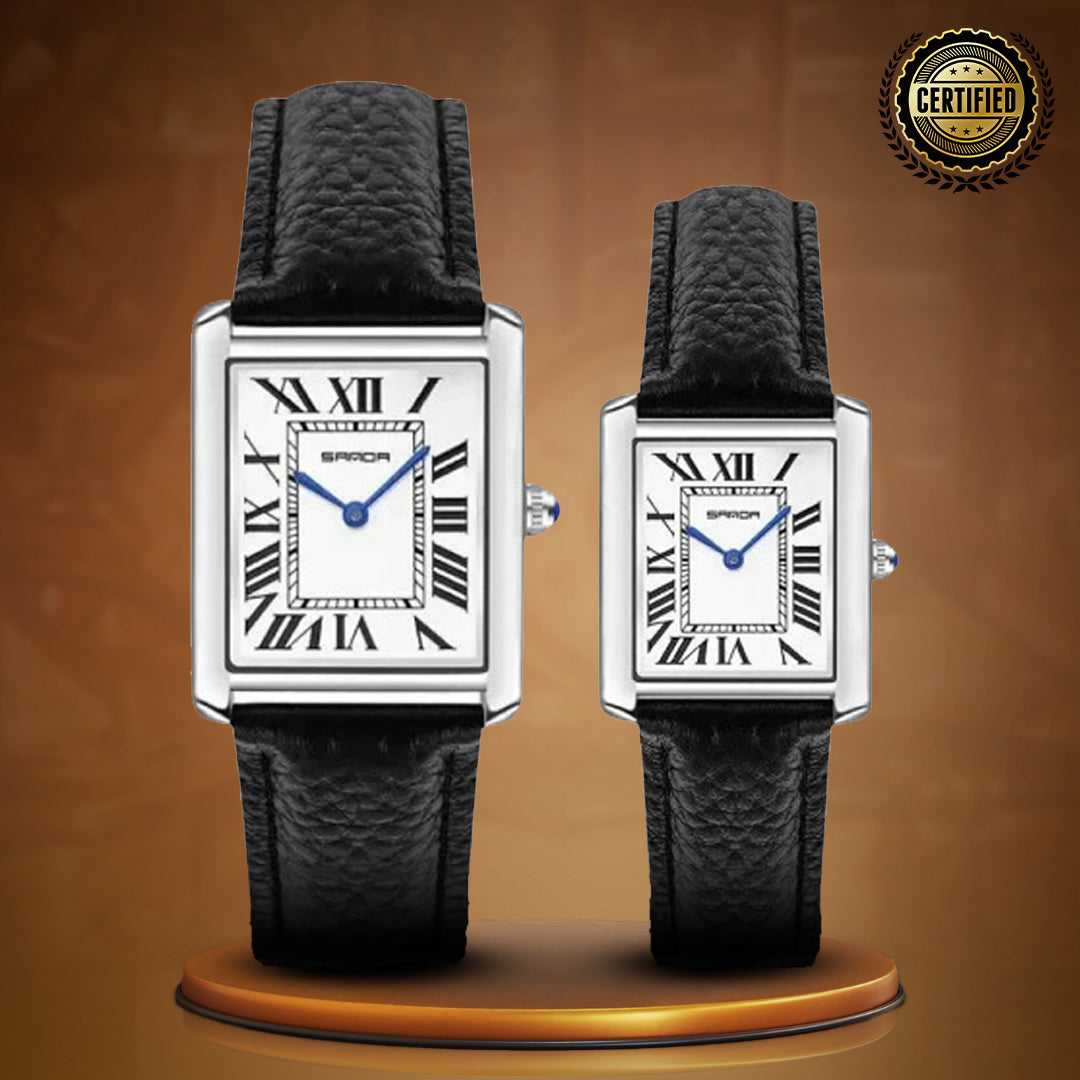 Valoty's Square Dial For Couples Wrist Watch