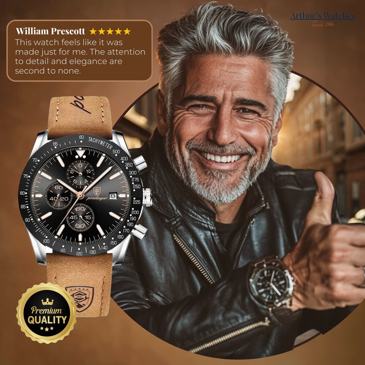 Valoty's Premium Sleek Chronograph Wrist Watch