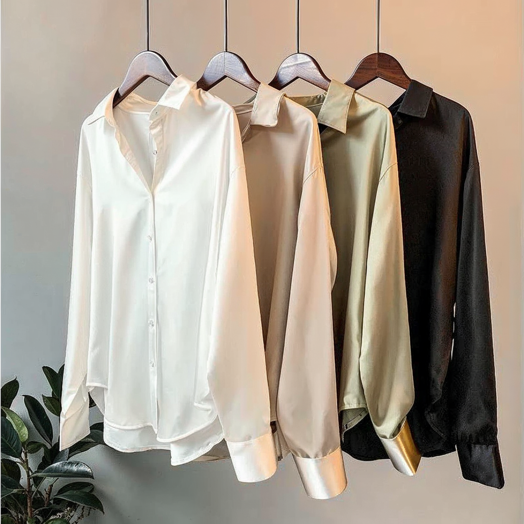 Emma™ | Satin Blouse